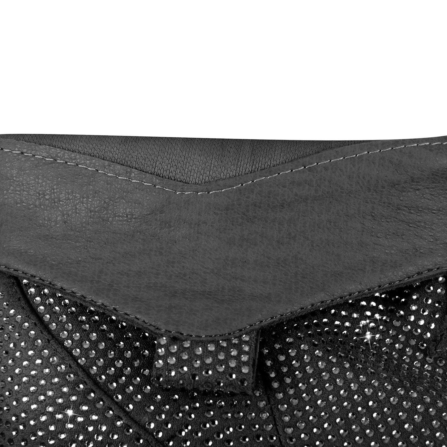 Women’s Rhinestone Encrusted Bootie Style Cowboy Boots