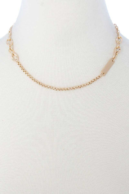 Metal Chain Necklace - It's a Girly Place