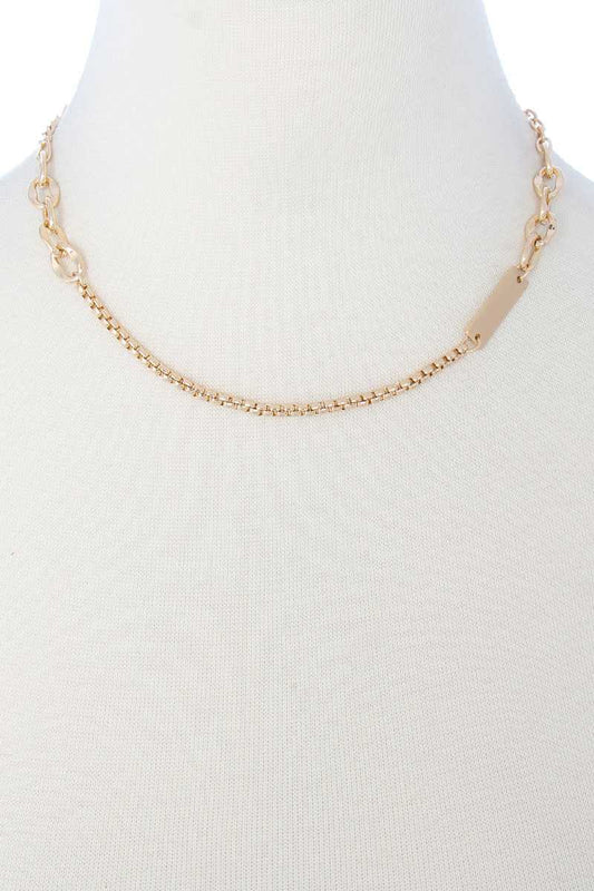 Metal Chain Necklace - It's a Girly Place