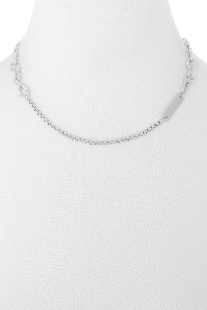 Metal Chain Necklace - It's a Girly Place