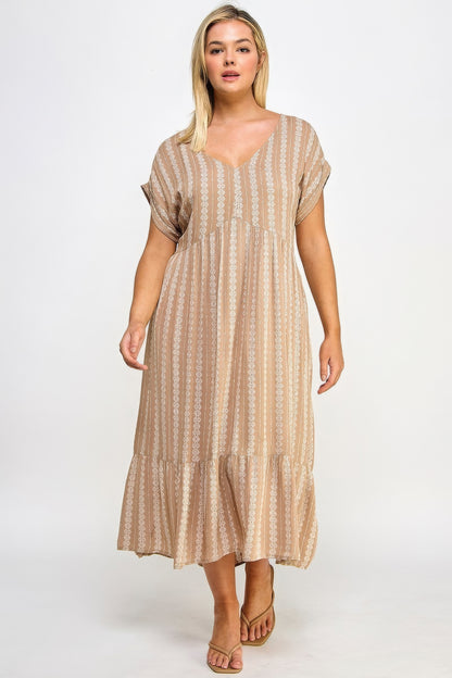 Boho Maxi Dress W/ Slip - It's a Girly Place