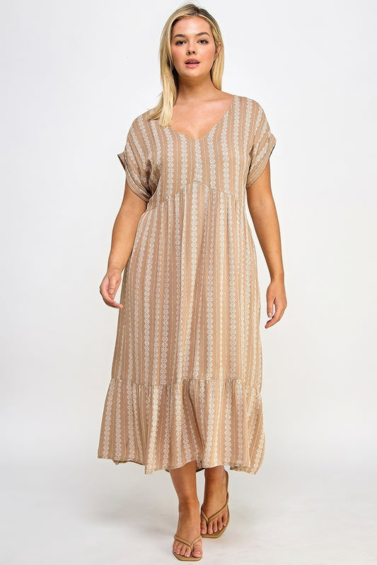 Boho Maxi Dress W/ Slip - It's a Girly Place