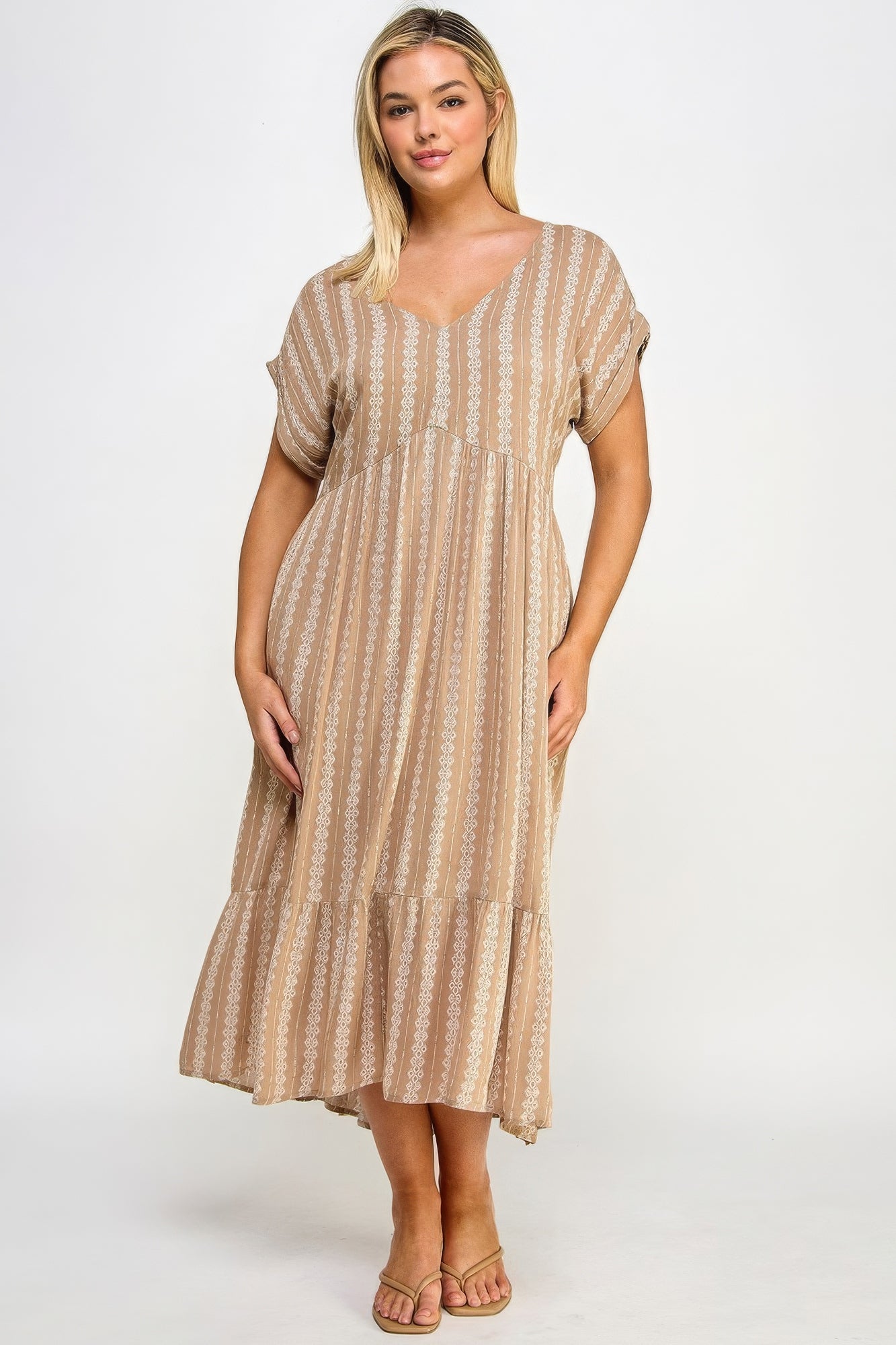 Boho Maxi Dress W/ Slip - It's a Girly Place