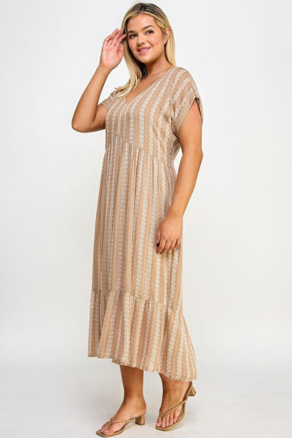 Boho Maxi Dress W/ Slip - It's a Girly Place