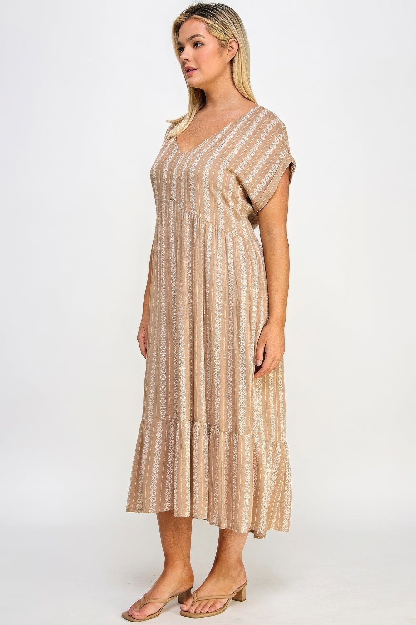 Boho Maxi Dress W/ Slip - It's a Girly Place