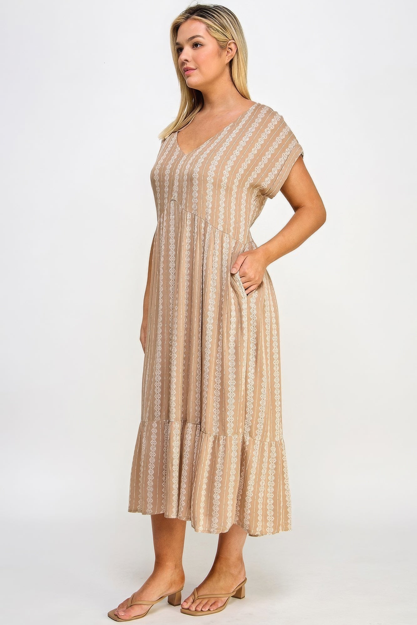 Boho Maxi Dress W/ Slip - It's a Girly Place