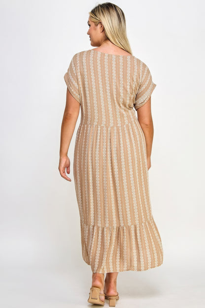 Boho Maxi Dress W/ Slip - It's a Girly Place