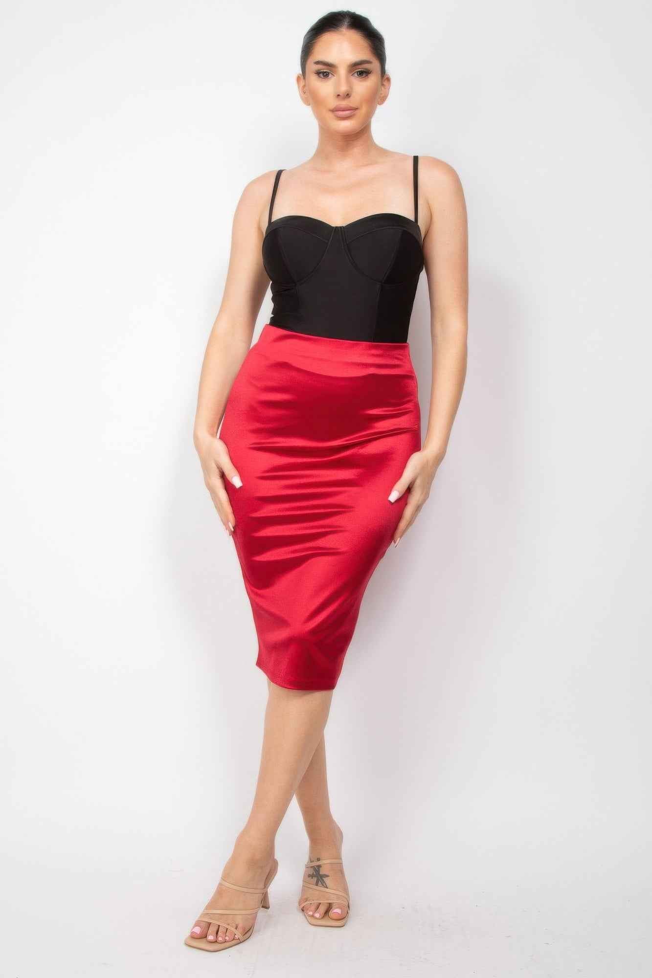 Solid Sweetheart Cami Bodysuit