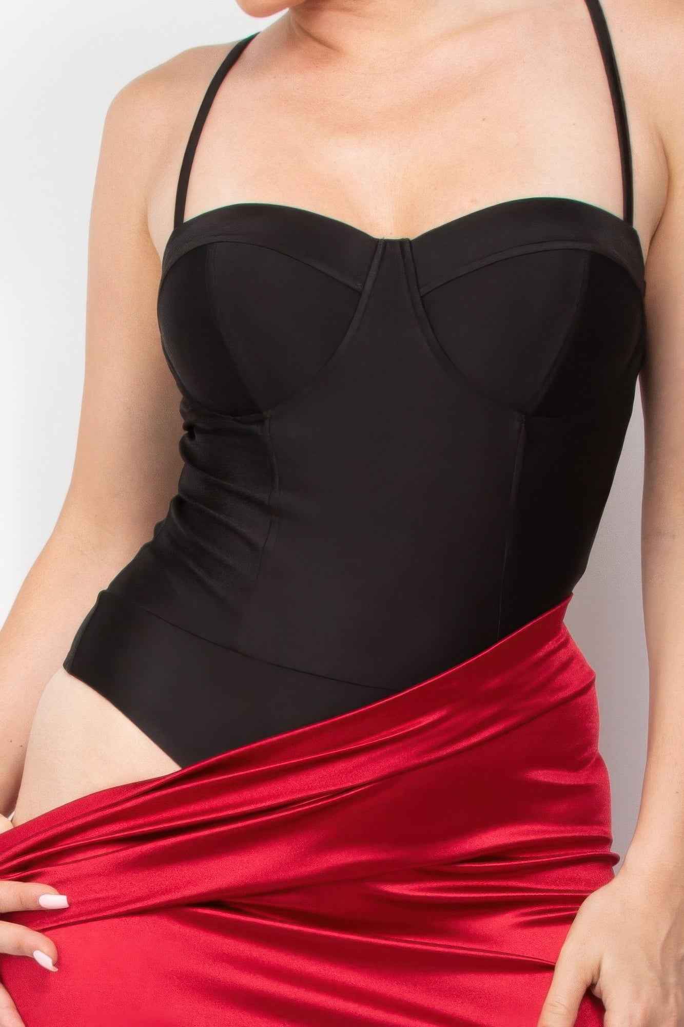 Solid Sweetheart Cami Bodysuit