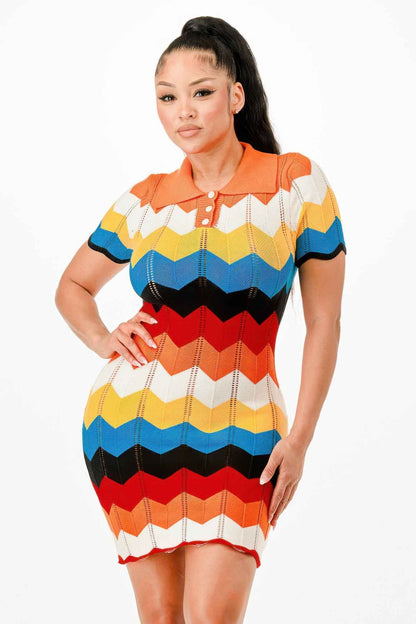 Knit Mini Dress