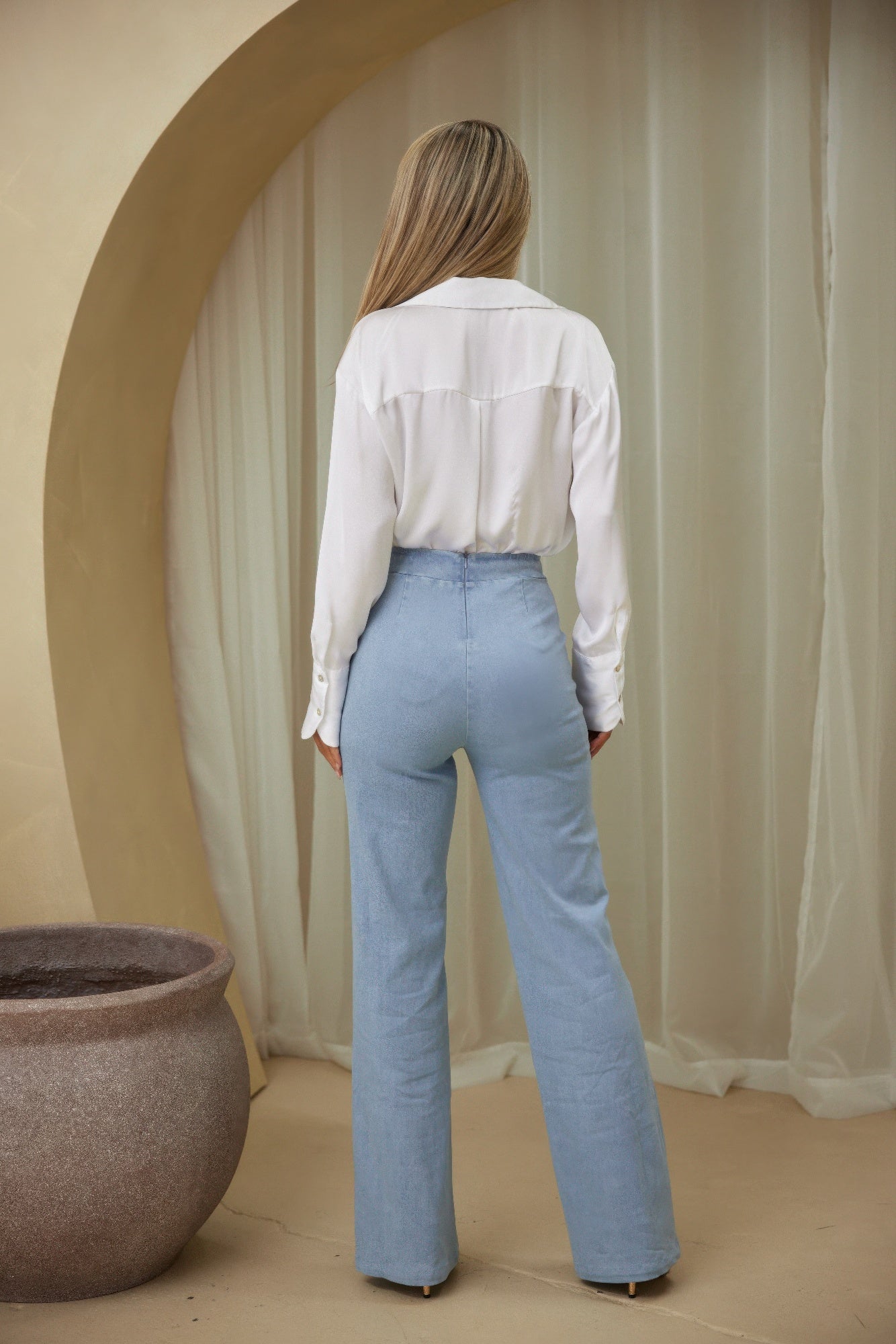 Stone Pattern Dressy Pants - It's a Girly Place