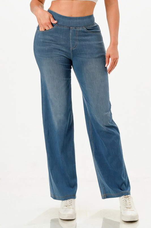 Ultra Soft Flare Baggy Jeans - It's a Girly Place