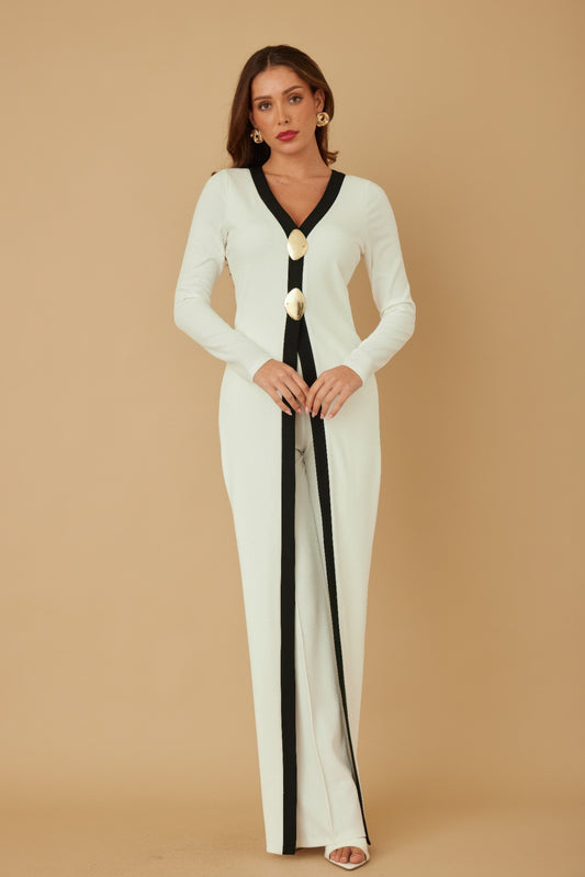 Mirror Stone Long Layer Jumpsuit - It's a Girly Place