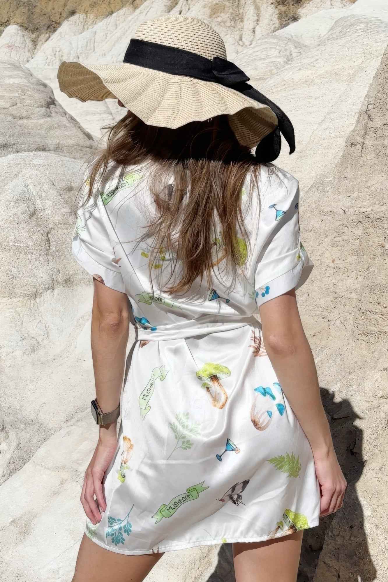 Resort Wear Vacation Wear Mini Dress