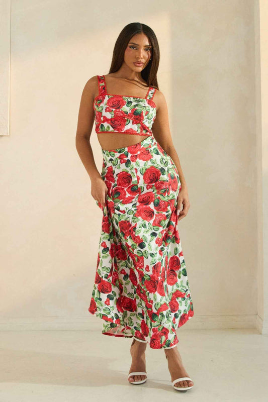 Rose Romance Two-piece Set