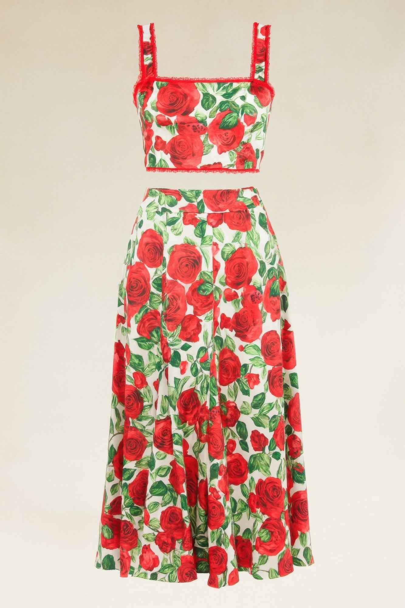 Rose Romance Two-piece Set