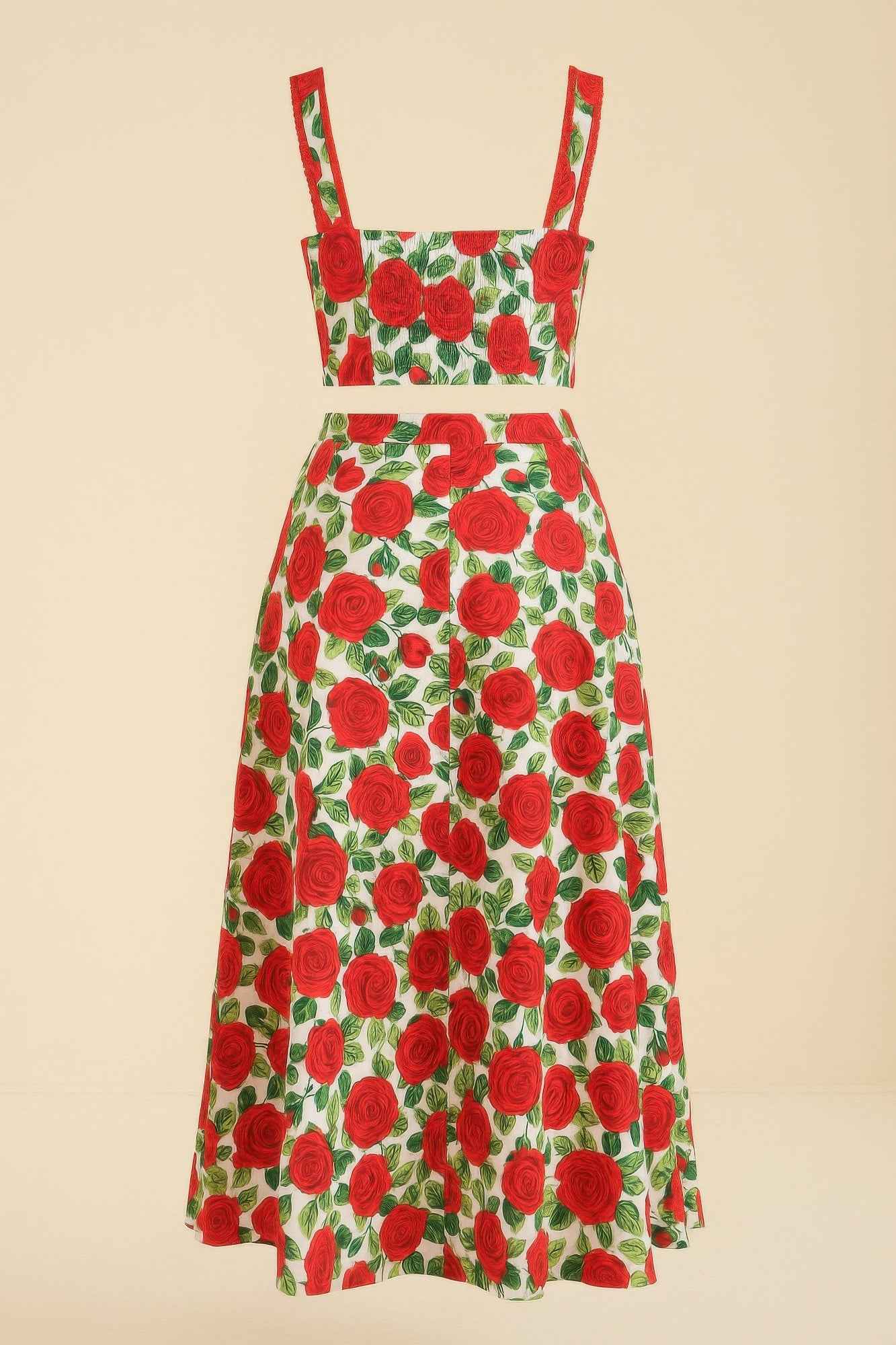 Rose Romance Two-piece Set