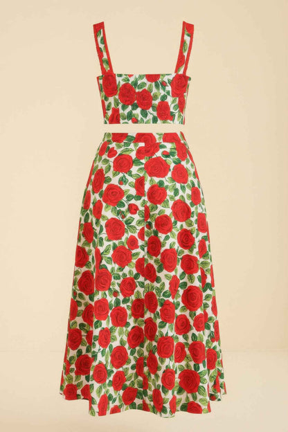 Rose Romance Two-piece Set