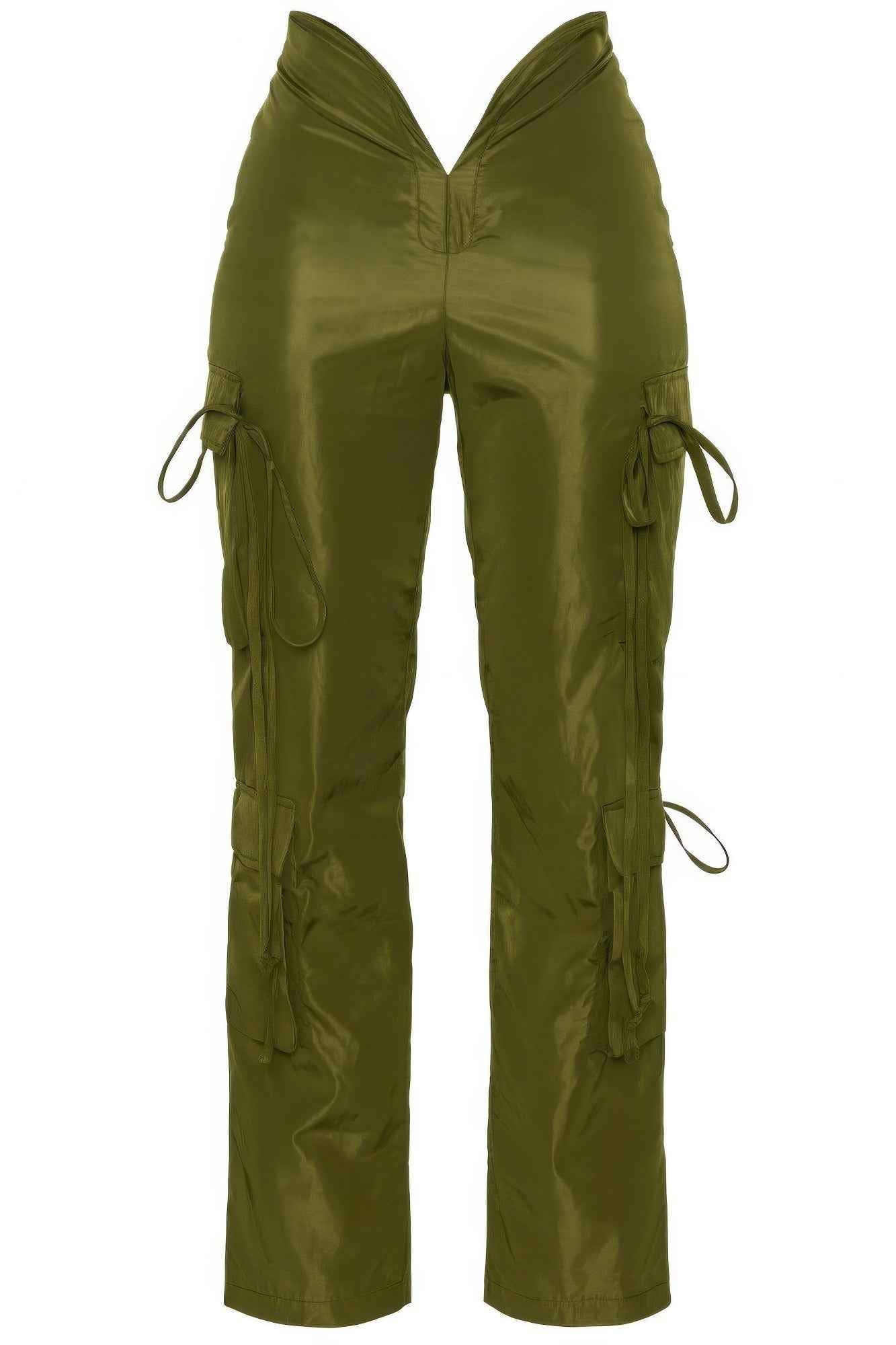 V Cut Cargo Pants