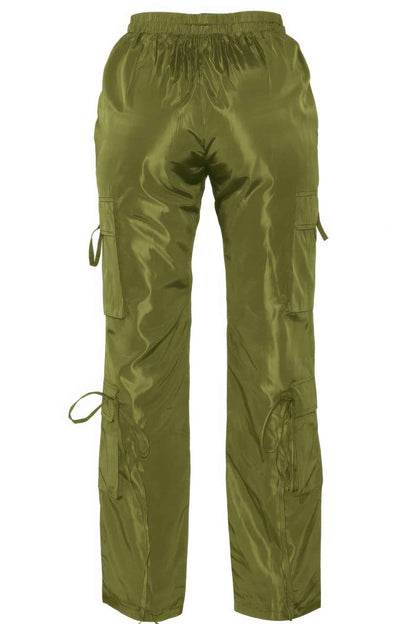 V Cut Cargo Pants
