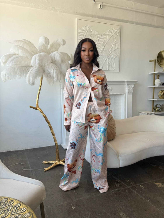 Teddy Dreams Pants Set