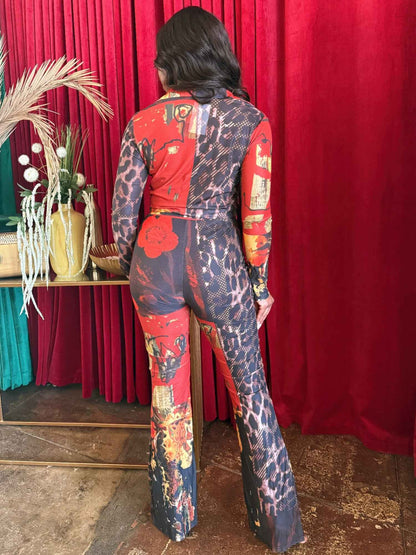 Scarlet Inferno Jumpsuit