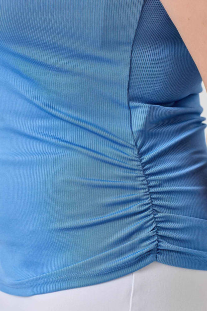 Plus Size Ots 2x1 Knit Rib Top