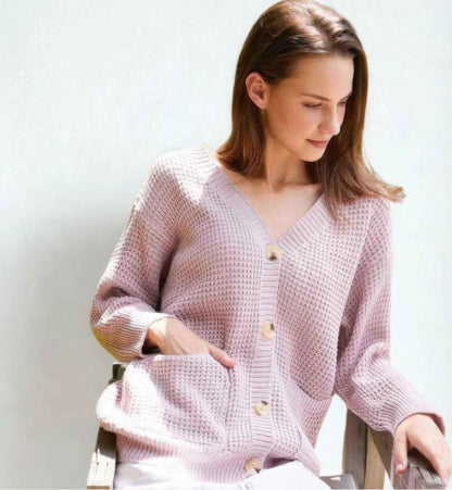 Button Down Knit Cardigan