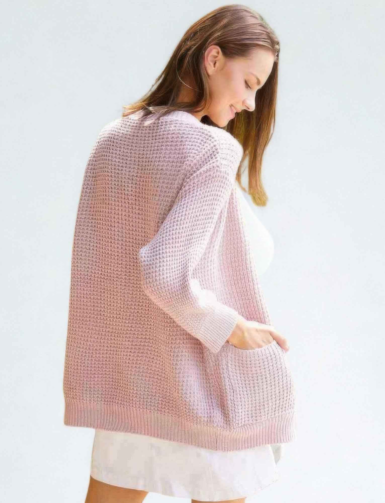 Button Down Knit Cardigan