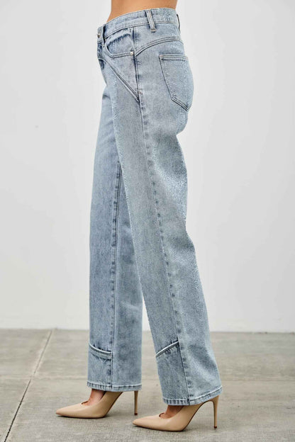 Mid Rise Straight With Piping