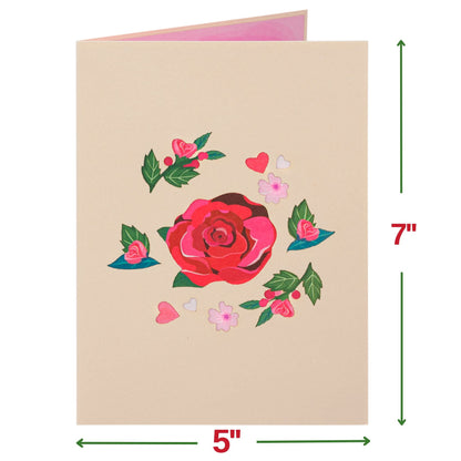 Happy Valentine's Day Pop Up Card