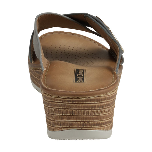 Women's Demi Blue Wedge Sandals