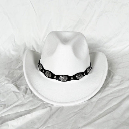 The Outlaw Western Cowboy Hat - Classic Bell Shaped Design, Durable and Stylish for All Seasons