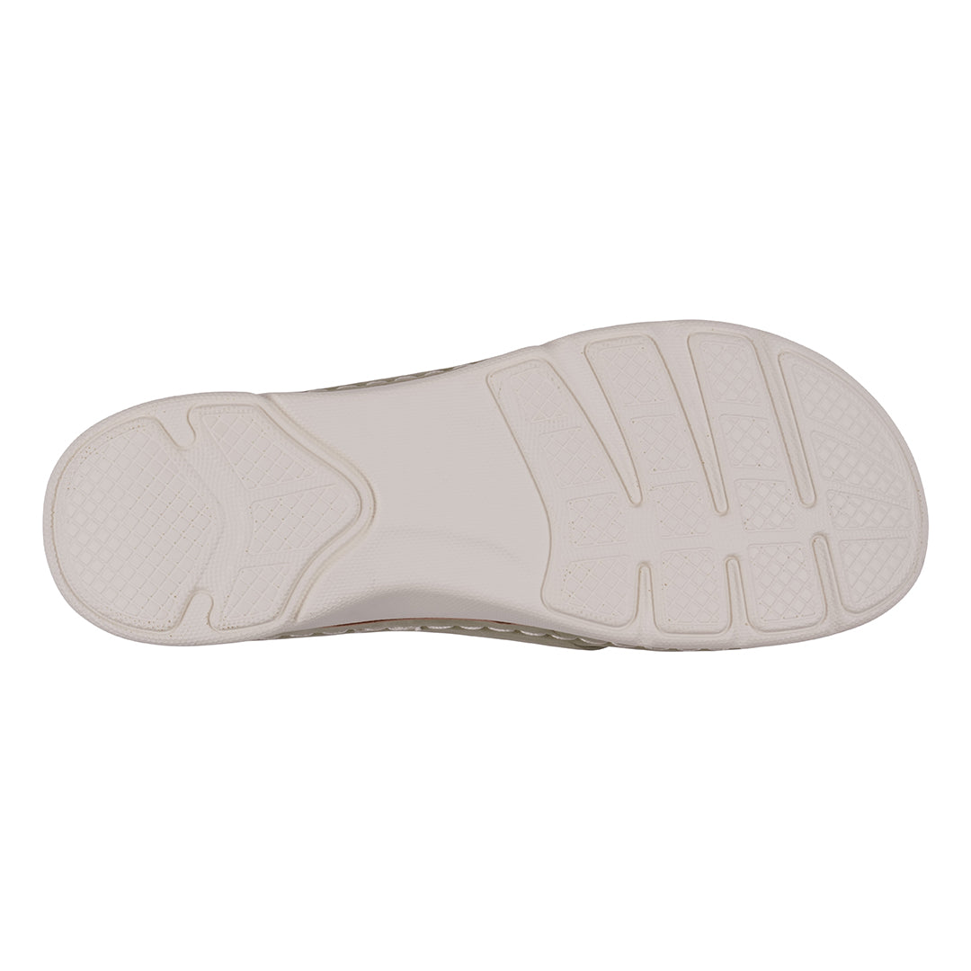 Women's Claire Green Cushioned Footbed Sandals