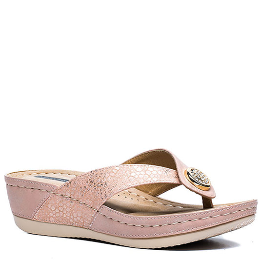 Women's Dafni Blush Wedge Sandals