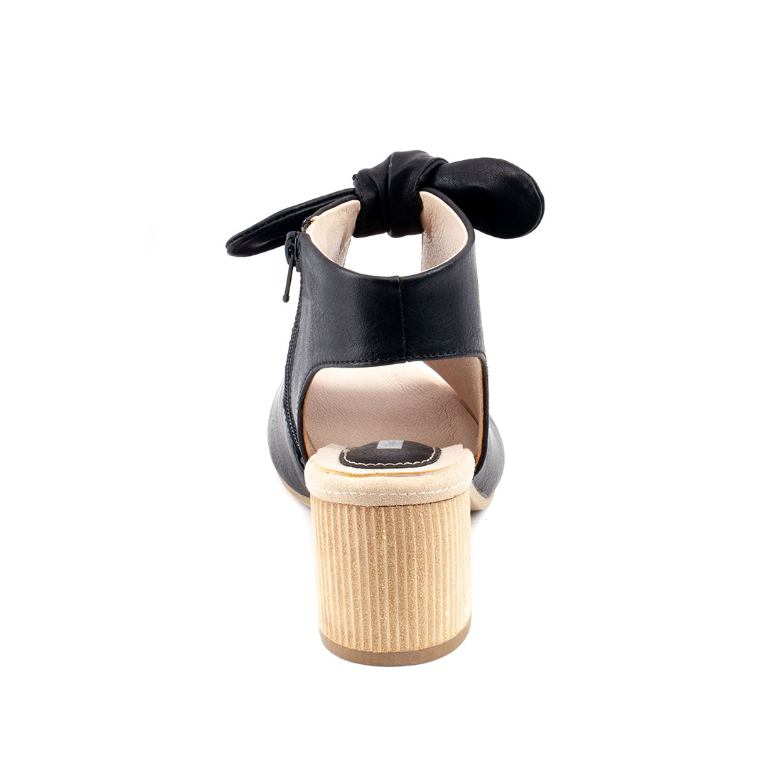 Women's Kimora Black Heeled Sandals