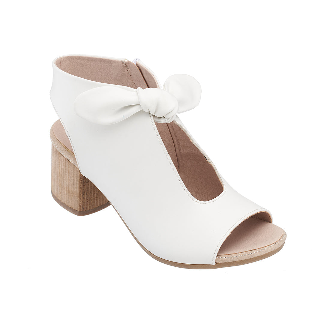 Women's Kimora White Heeled Sandals