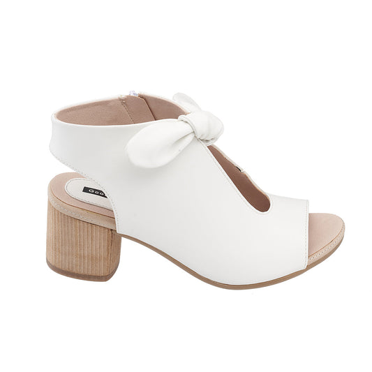 Women's Kimora White Heeled Sandals