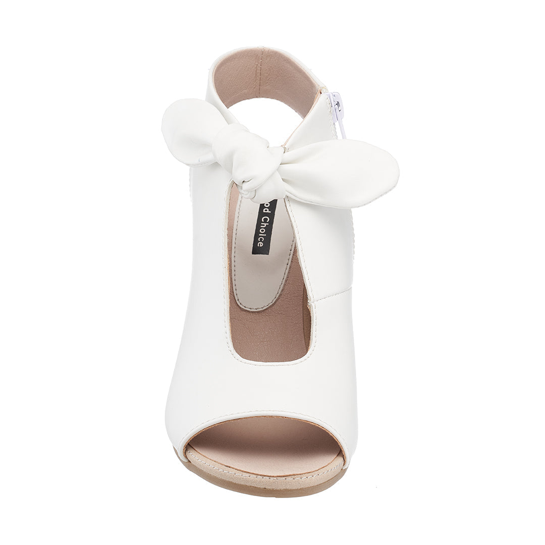 Women's Kimora White Heeled Sandals