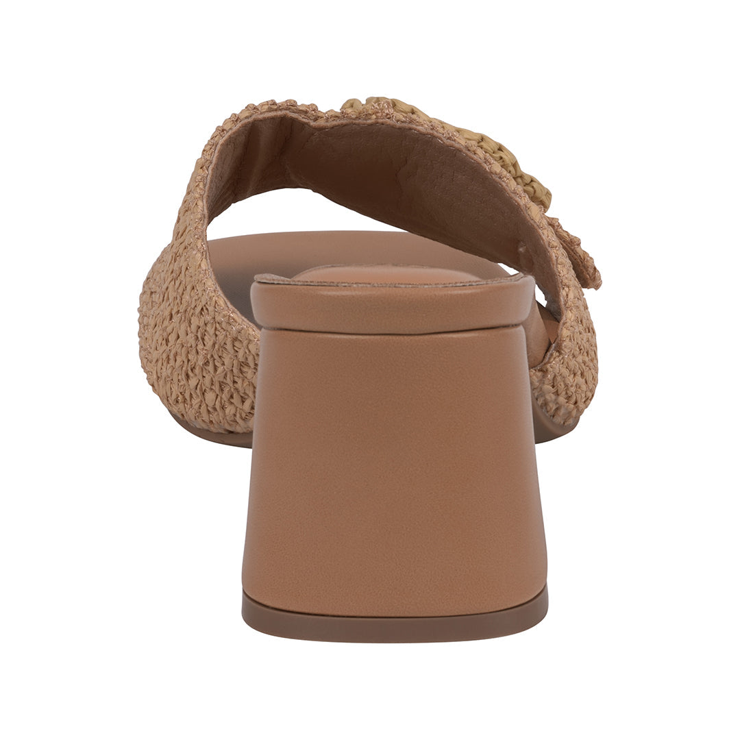 Women's Liza Natural Woven Heeled Sandals