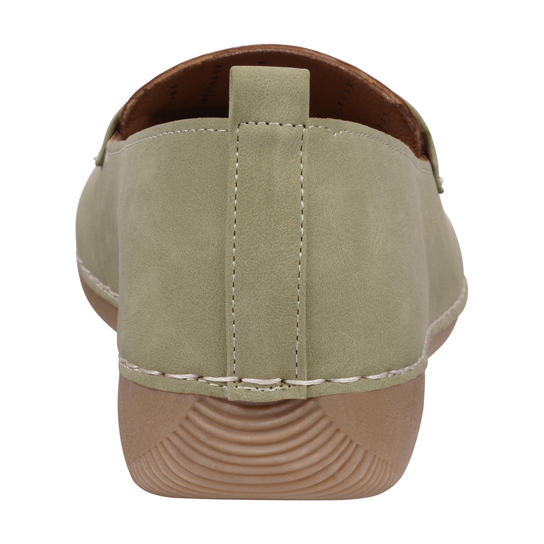 Women's Danita Sage Embellished Penny Flats