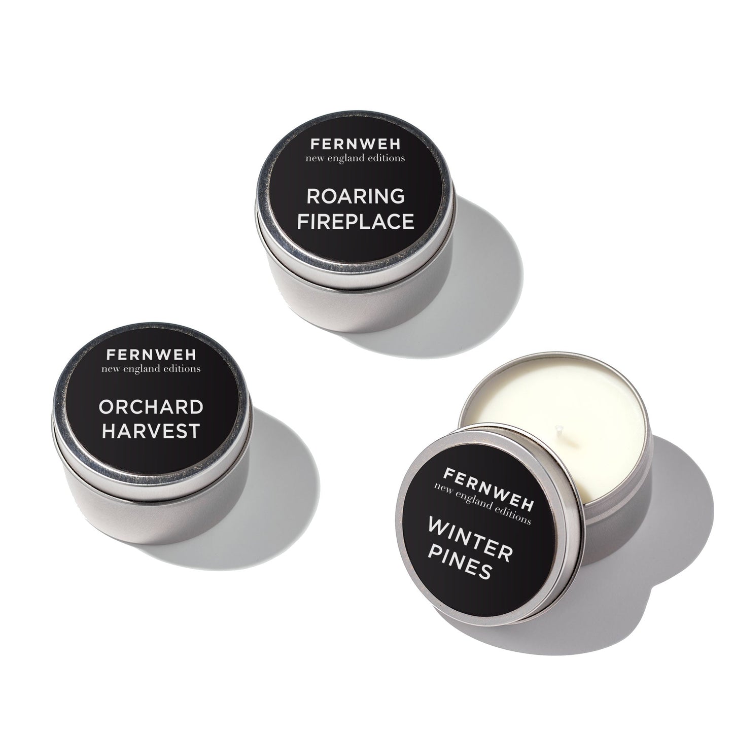 Roaring Fireplace Scented Soy Candle