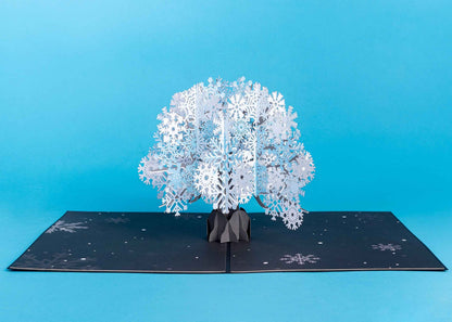 Snow Tree Pop Up Card