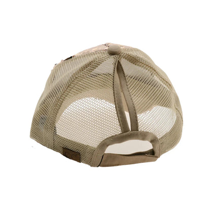 Sequin Mesh Back High Ponytail C.C Ball Cap