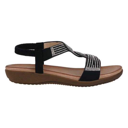 Women's Vianna Embellished Flat Sandals