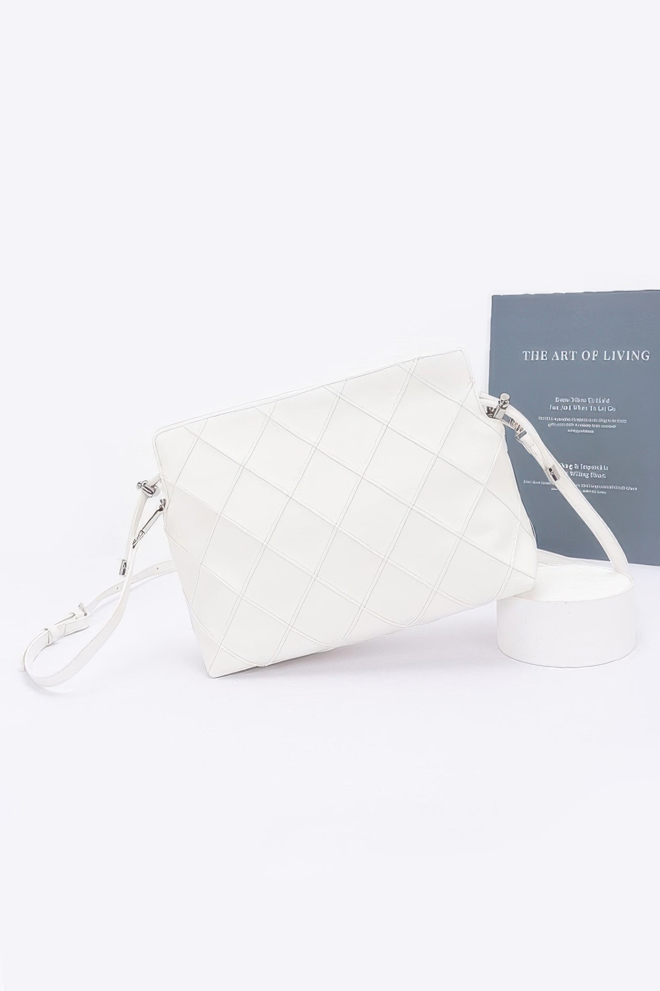 Quilted Faux Leather Bucket Crossbody Bag - It's a Girly Place