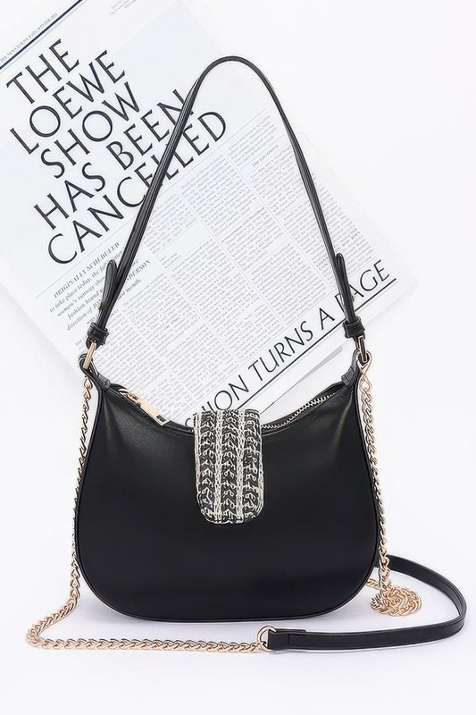 Faux Leather Hobo Bag - It's a Girly Place