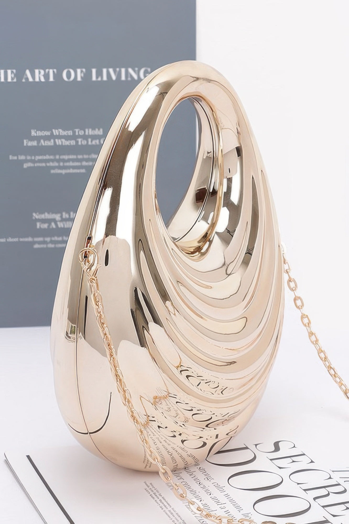 Metallic Acrylic Bag - It's a Girly Place