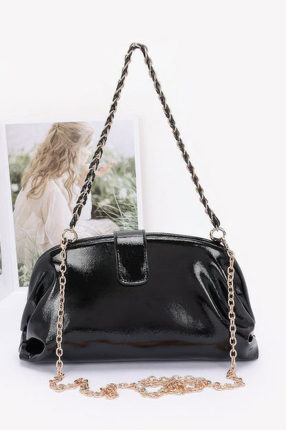 Enamel Frame Shoulder Bag - It's a Girly Place