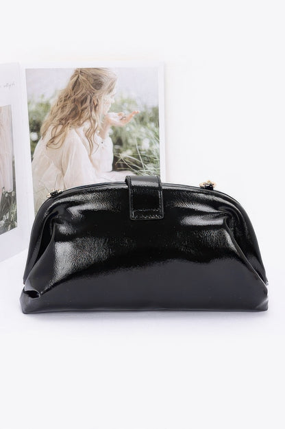 Enamel Frame Shoulder Bag - It's a Girly Place